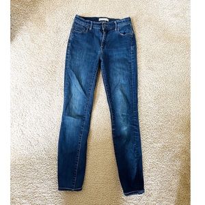 Madewell high rise skinny jeans